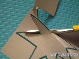 handykids -teache-in 014 Вырезание бумаги по зигзагу
