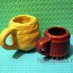  Лепим чашку с натуры